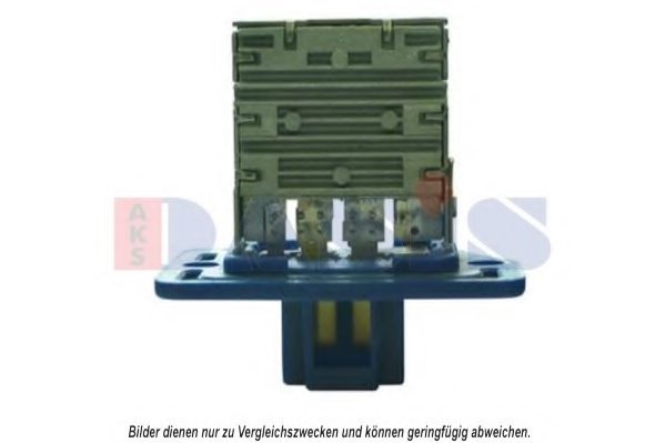 AKS DASIS 700129N Resistor, interior blower